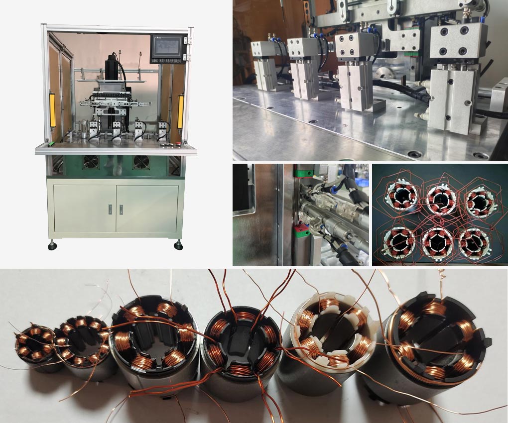 無刷四工位絲桿內(nèi)繞線機(圖1)